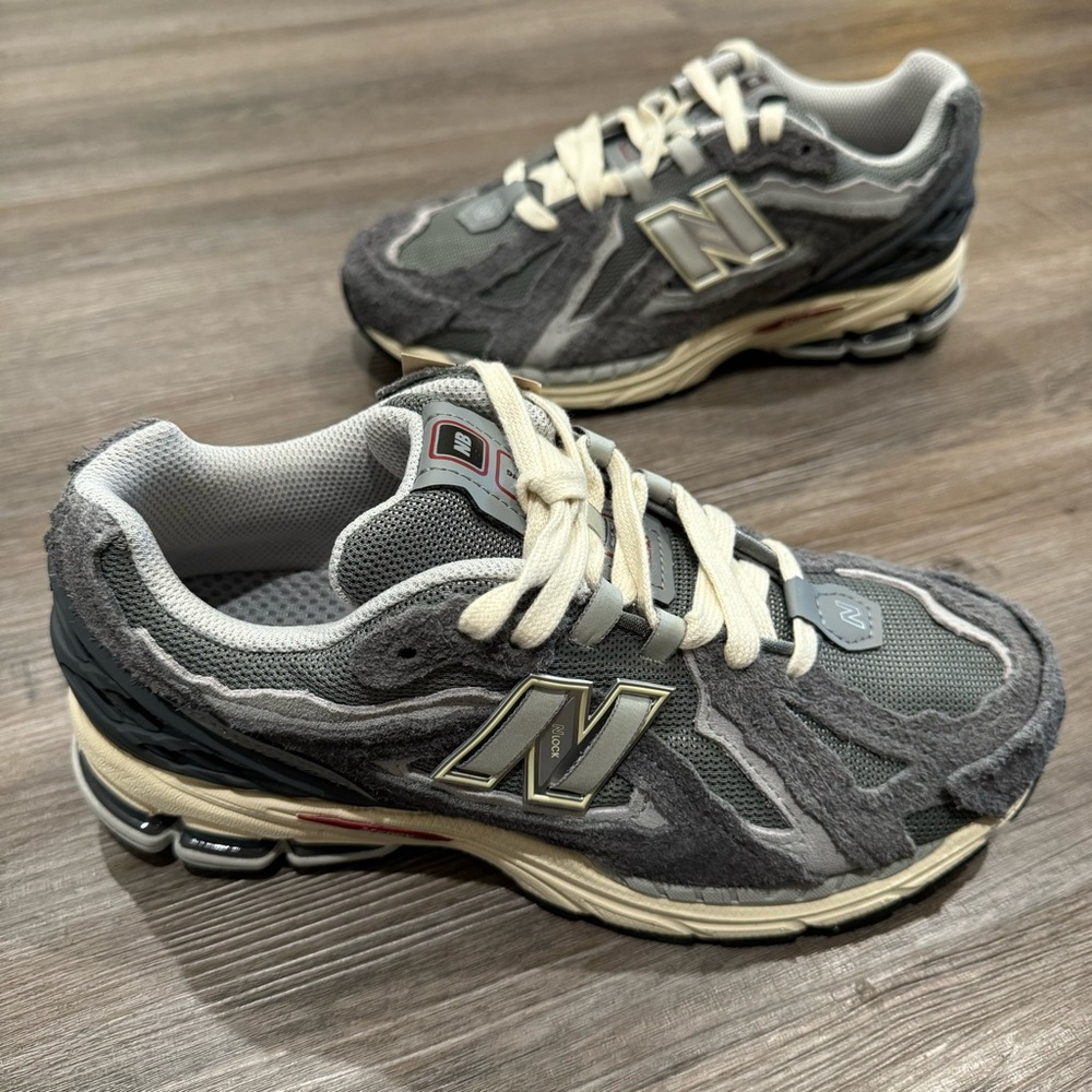 New Balance X Concepts 1906 Grey Suede Athletic Running Sneakers - Picture 1 of 9